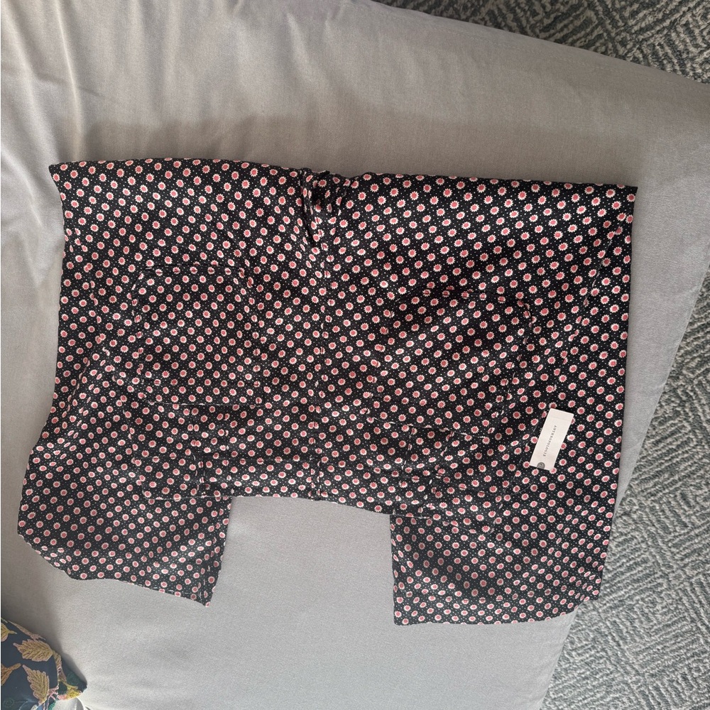 NWT Anthropologie The Colette Cropped Wide-Leg Pants by Maeve: Linen Edition - Picture 7 of 7